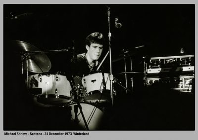 Michael Shrieve - Santana - 31 December 1973 Winterland