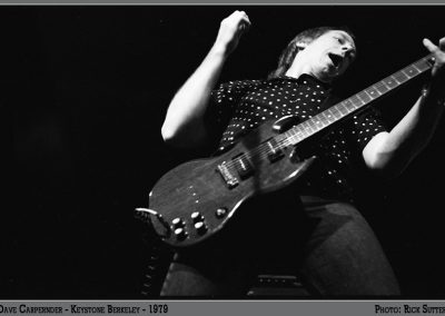 Dave Carpender - Greg Kihn Band Keystone Berkeley 1977