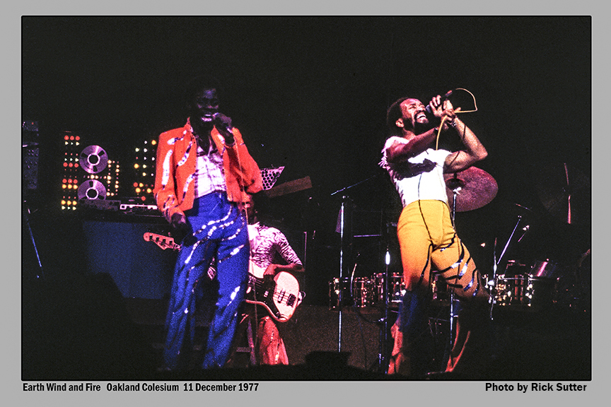 Earth Wind and Fire Oakland Colesium 11 December 1977