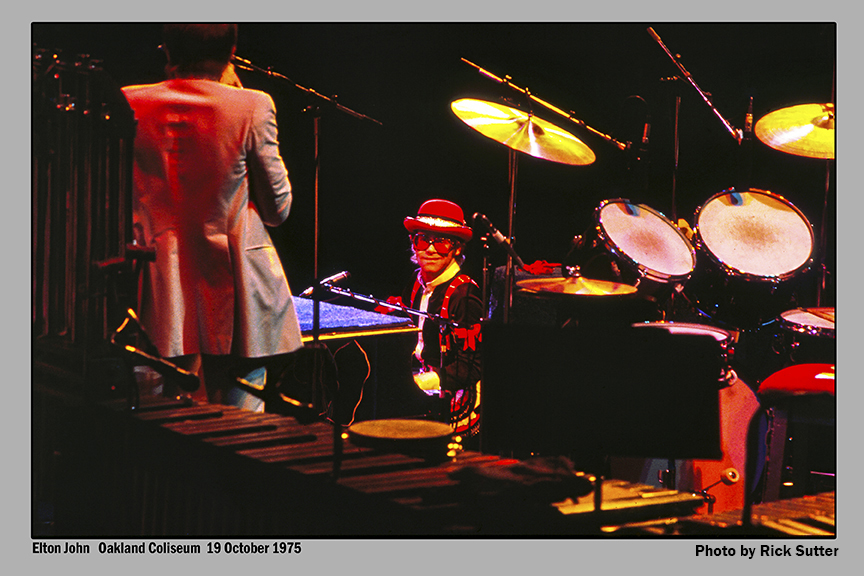 Elton John 1975 Oakland Arena
