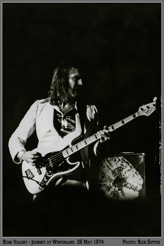 Ross Valory - Journey at Winterland 26 May 1974