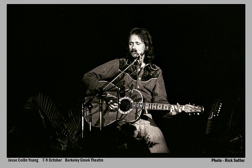 Jesse Collin Young - Bread and Roses Festival UC Berkeley 1979