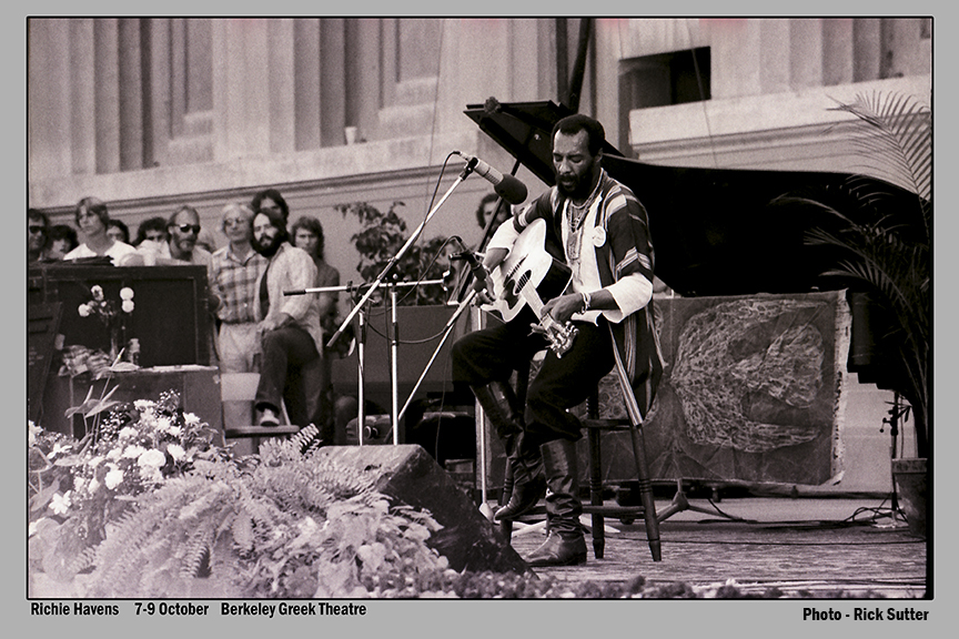 Richie Havens - Bread and Roses UC Berkeley 1979